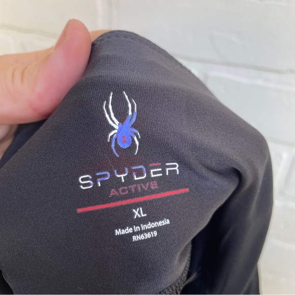 NWT Spyder Women's Black Layered Athletic shorts - Picture 7 of 8